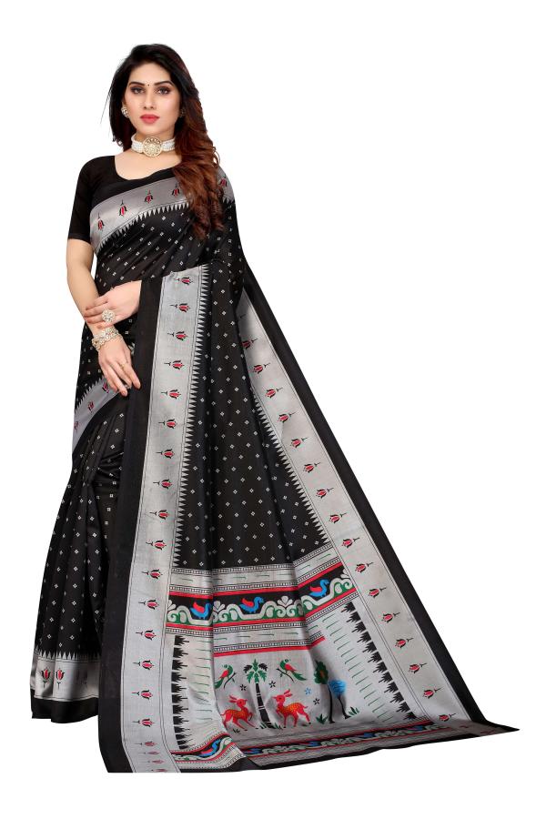 Art Silk Saree 2 Beauitful Ethnic Wear Saree